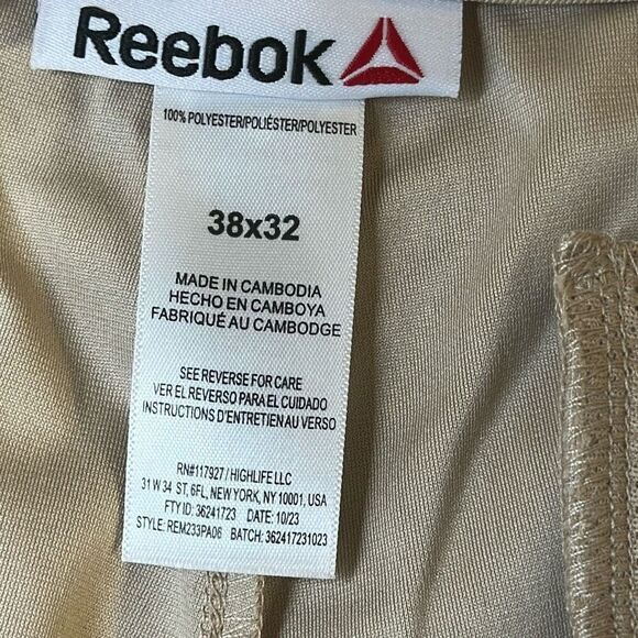 Reebok Golf Anchor 5 Pocket Pants size 38 Khaki Chino Tan - Picture 7 of 10